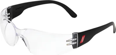 Produktbild von Nitras Vision Protect Basic | 120 Schutzbrillen | schwarz | Kunststoff