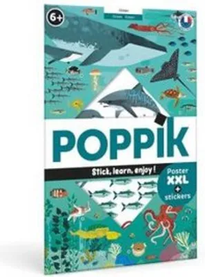 Produktbild von POPPIK - Lernposter & Sticker Ozean