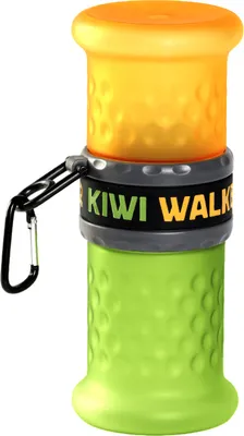 Zdjęcie produktu dla Butelka podróżna 2w1 pomarańczowo-zielona 750+500 ml Kiwi