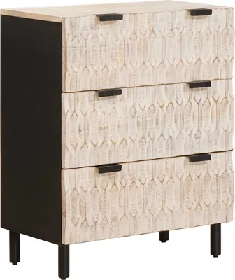Immagine prodotto di Credenza Finitura Bianco Lavato 60 x 33 x 75 cm