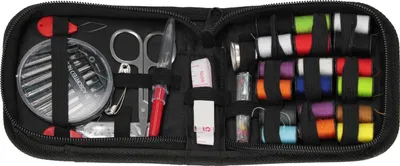 Image de Kit de couture dans une mallette noire Mega Creative