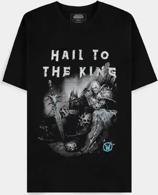Produktbild von World Of Warcraft - Hail To The King Men's Short Sleeved T-shirt
