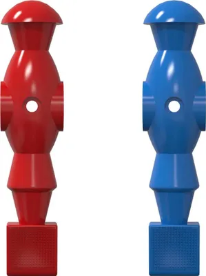 Immagine prodotto di vidaXL Giocatore di calcio balilla 22 pezzi blu e rosso 2,4 x 2,1 x 9,7 cm PP