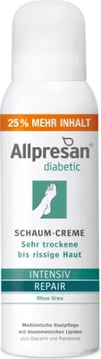 Image de Allpresan diabetic Inten.+Repair o.Urea Mousse-Cr. 125 ml