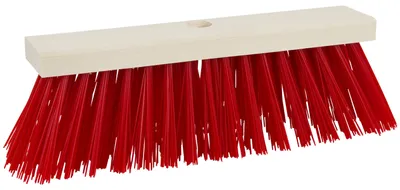 Produktbild von Betra Besenkopf - Outdoor-Besen - rot -Holz/Kunstfaser - 30 cm