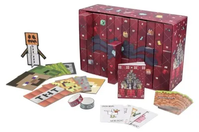 Produktbild von Paladone Minecraft 24 Days Adventskalender Mehrfarbig  Mehrfarbig One Size