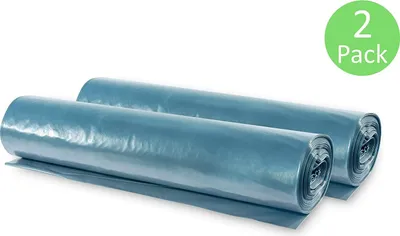 Produktbild von Müllsäcke, 15 St. extra starke blaue Müllbeutel, 120 Liter Fassungsvermögen, 700 x 1.100 mm, Typ 100 mit 70 my, besonders reißfest, ideal für Garten, Umzüge, Entrümpelungen & Haushalt, 2er Pack