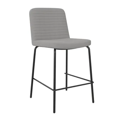 Produktbild von Thekenhocker in Leinen Grau