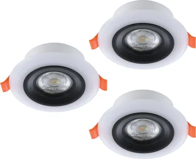 Obrázok produktu pre EGLO CALONGE RGB, LED, 6500 K, 1560 lm, 220-240 V, Čierna, Biela