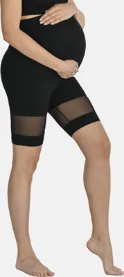 Obrázok produktu pre Teyli bavlnené tehotenské legíny Rebeca Female 2233 čierna XXL