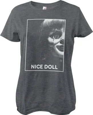 Obrázok produktu pre Dievčenské tričko Nice Doll - X-Large - DarkHeather
