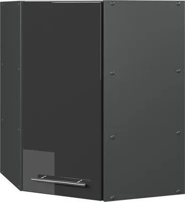Vicco R-Line Élément Haut de Cuisine 60cm Anthracite/Blanc