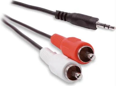 Image de Cordon Jack 3.5mm M/2 Rca M - 1m50 - Erard