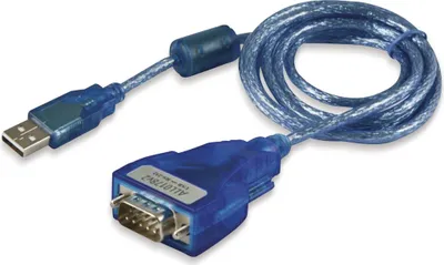 Produktbild von ALLNET ALL0178V2, Blau, 1,5 m, USB A, RS232, Männlich, Männlich