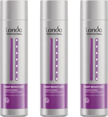 Produktbild von Deep Moisture Conditioner 3x250 ml