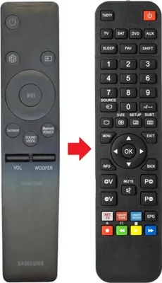 Produktbild von Fernbedienung passend für SAMSUNG AH5902758A | HW-M360 | HW-M450