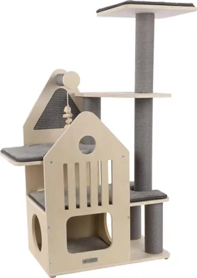 Productafbeelding van Flamingo krabpaal Kaisa, grijs/beige