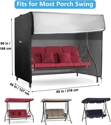 Produktbild von Famanu Schutzhülle für Gartenbank - Wasserdicht 216 x 127 x 168 cm