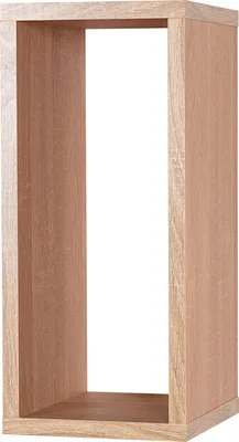 Produktbild von Hängeregal / Wandregal Catamarca 16, Farbe: Eiche Sonoma - 45 x 20 x 23 cm (H x B x T)