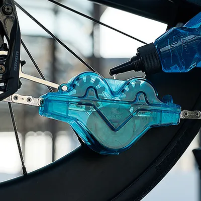 Immagine prodotto di INF Pulitore per catena da bicicletta, strumento per la pulizia della catena per biciclette da montagna e da strada