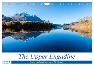 Produktbild von The Upper Engadine (Wall Calendar 2027 DIN A4 landscape), CALVENDO 12 Month Wall Calendar