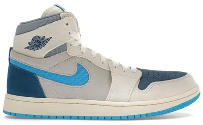 Produktbild von Jordan 1 High Zoom Air CMFT 2 Dark Powder Blue - EU 48.5