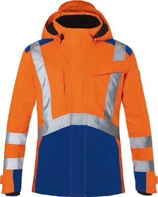 Produktbild von Kübler Reflectiq Hardshelljacke Psa 2 warnorange/kbl.blau XL
