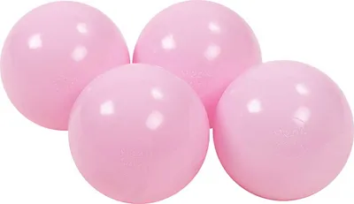 Zdjęcie produktu dla MeowBaby plastikowe kule do kąpieli 7 cm, plastikowe kule do zabawy dla dzieci, 50 sztuk: pastelowy róż