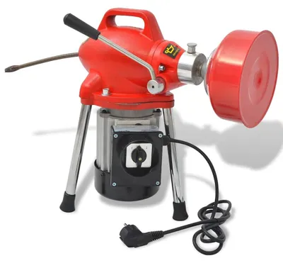 Produktbild von vidaXL Rohrreinigungsmaschine 250W 12,5mx16mm / 4,5mx9,5mm