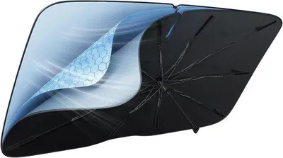 Produktbild von Famanu Auto-Sonnenschutz für die Windschutzscheibe - faltbar, thermisch und UV-beständig