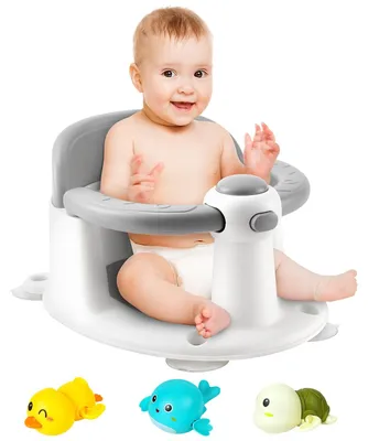 Immagine prodotto di Omgoods - Seggiolino da bagno per bambini, adatto dai 6 ai 24 mesi