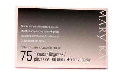 Produktbild von MARY KAY Gesichtsreinigungstücher Beauty Blotters, Öl absorbierende Tücher (75 Stk)