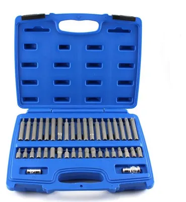 Produktbild von Bitsatz 40-tlg C.V. im Aufbewahrungskoffer Auto Werkzeug ToolTech 10204
