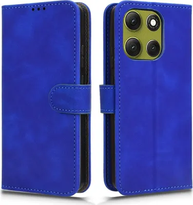 Produktbild von Motorola Moto G86 Power Hülle - Coverup Klapphülle - Blau