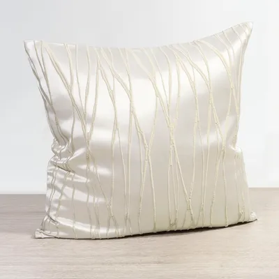 Produktbild von Kissen von Lysel - beige Obella 46x46, reines Polyester Dekokissen