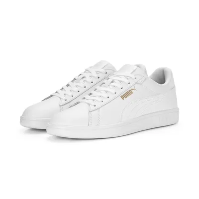 Produktbild von Puma Retro Sneaker Echtleder 'Smash 3.0 L' puma white - puma white - puma gold, Neutral EU:44 EU