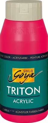 Produktbild von KREUL SOLO GOYA Triton Acrylic, 750 ml, Rot, Flasche