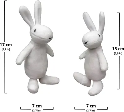 Produktbild von Bob und Bobek, Fingerpuppe, 2-teiliges Set