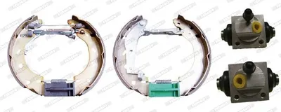 Produktbild von FERODO Bremsensatz Trommelbremse Hinten für SMART FORTWO Coupe (451) FMK611