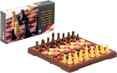 Produktbild von Cayro - - Best Selling Products - Chess And Checkers Game Board Magnetic Cayro 16