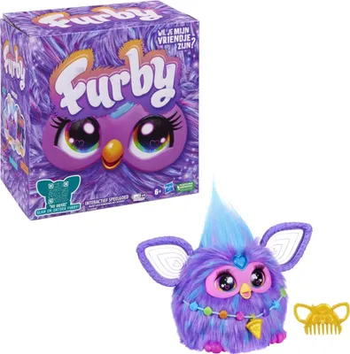 Zdjęcie produktu dla Furby Interaktywna zabawka kolor fioletowy, 6 lat(a), AA