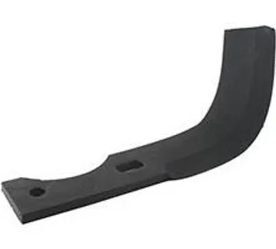 Immagine prodotto di Coltello diritto per fragole, adattabile alla motozappa BCS. Lunghezza: 187 mm, foro ø 8,5 mm, interasse 55 mm.