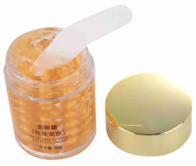 Produktbild von 60 g straffende Gold-Augencreme gegen Augenringe und Tränensäcke – feuchtigkeitsspendende Augenpflege-Essenz