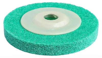 Obrázok produktu pre Brúsny kotúč z nylonových vlákien, priemer 100 mm, určený na brúsenie kovov a dreva