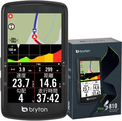 Productafbeelding van GPS fietscomputer 3,5 inch kleurentouchscreen - 50 uur accu