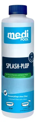 Produktbild von Medi Pool Splash Plop 500ml Wasserpflege Chlorfrei Planschbecken Pool Reiniger