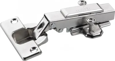 A single hinge is shown against a white background.
