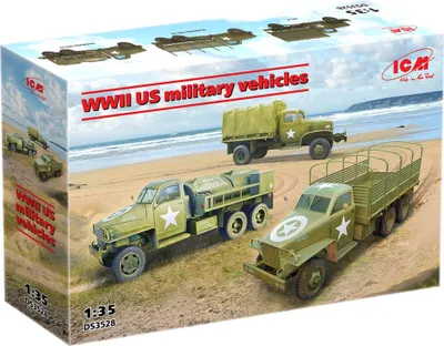 Produktbild von ICM DS3528 - 1:35 WWII US military vehicles - Neu