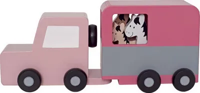 Produktbild von JaBaDaBaDo Horse trailer, Tier, Horse trailer, 1,5 Jahr(e), Mehrfarbig, Metall, Kunststoff, Holz