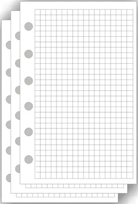 Productafbeelding van Bind® 5713 Reservevulling "ruitjes", formaat A7, 50 vel